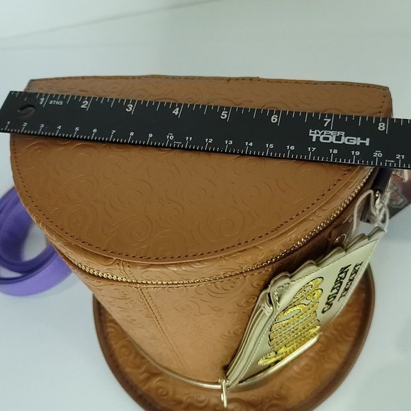 Loungefly Willy Wonka Hat Cross Body Bag Golden Ticket Zip Wallet AMC Limited ED - Picture 7 of 13